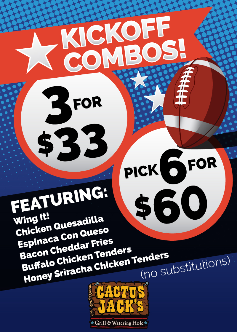 🏈 Kickoff Combos!